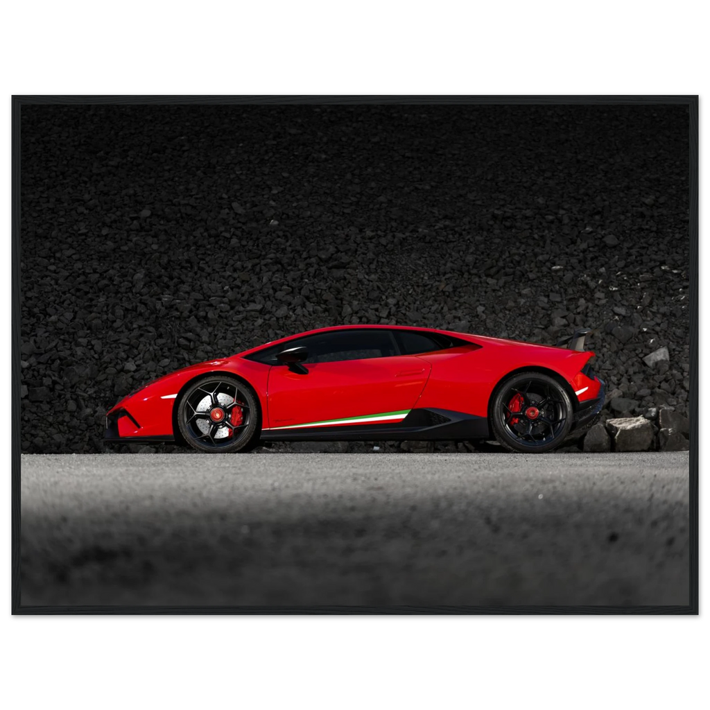 Ferrari foto på poster